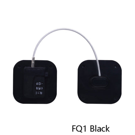 2 PCS Multi-Function Children'S Safety Lock Home Baby Protective Password Lock(FQ1 Black)-garmade.com
