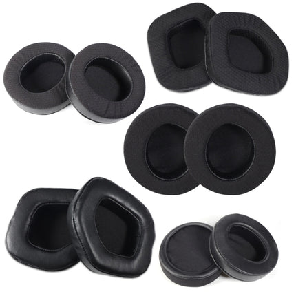 2 PCS Headset Cover For Alienware, Colour: AW310H / AW510H Black Lambskin-garmade.com