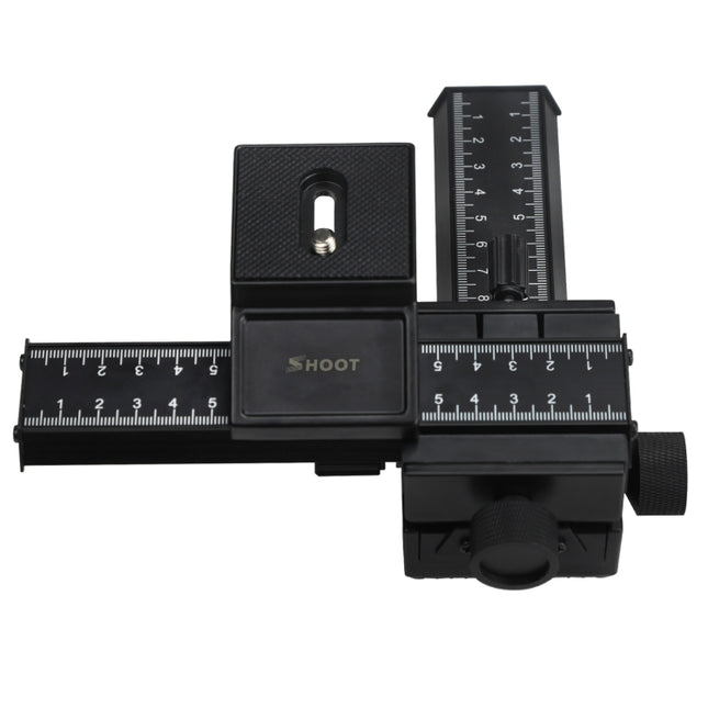 Shoot 4-Way Macro Focusing Focus Rail Slider / Close-Up Shooting Rail Slider-garmade.com