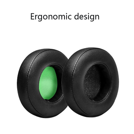 2 PCS Headset Sponge Case For Razer BlackShark V2/V2X/V2SE, Colour: Ellipse(Black)-garmade.com