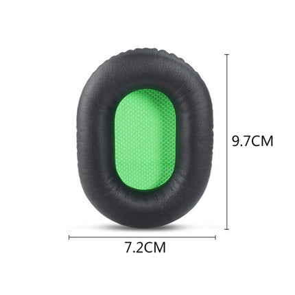 2 PCS Headset Sponge Cover For Razer V2, Colour: Black Mesh-garmade.com