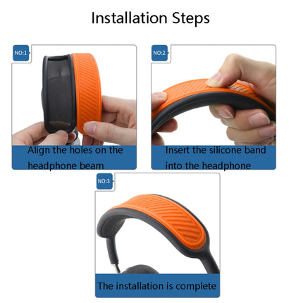 T1 Wireless Bluetooth Headset Beam Silicone Protection Case For Apple AirPods Max(Orange)-garmade.com