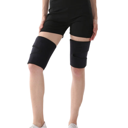 A Pair Outdoor Sports Protective Gear Muscle Strain Protection Sports Compression Thigh guard, Specification: XL-garmade.com
