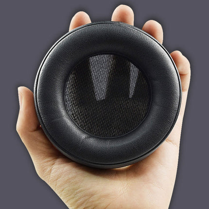 2 PCS Headset Sponge Cover Earmuffs For Virtuoso RGB Wireless SE(Black Football Mesh)-garmade.com