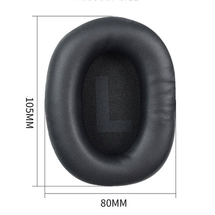 For Logitech GPROX 1pair Headphone Sponge Protective Case(Black Protein Skin)-garmade.com