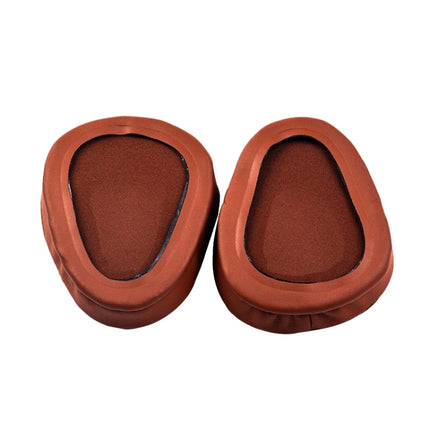 1 Pairs Headphone Sponge Leather Earmuffs For Skullcandy Aviator 2(Brown)-garmade.com