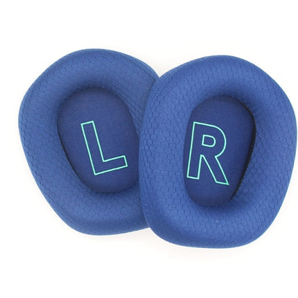 2 PCS Suitable for Logitech G733 Earphone Cover Mesh Sponge Cover(Blue)-garmade.com