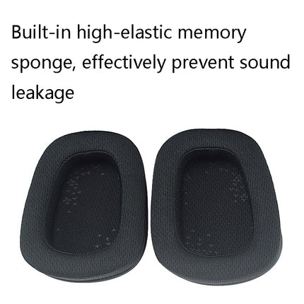 2 PCS D0005 Headphone Sponge Cover Headphone Earmuffs Head For Logitech G633 / G933 / G933S, Colour: Net Cloth-garmade.com
