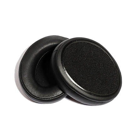 2 PCS Headset Sponge Cover Ear Pad Leather Case For Kingston Cloud Silver II, Colour: Lambskin Black-garmade.com