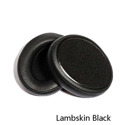 2 PCS Headset Sponge Cover Ear Pad Leather Case For Kingston Cloud Silver II, Colour: Lambskin Black-garmade.com