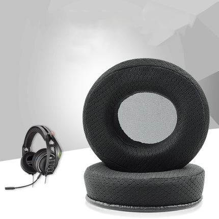 2 PCS Suitable for Plantronics RIG 400HX Gaming Headset Case Sponge Case(Black)-garmade.com