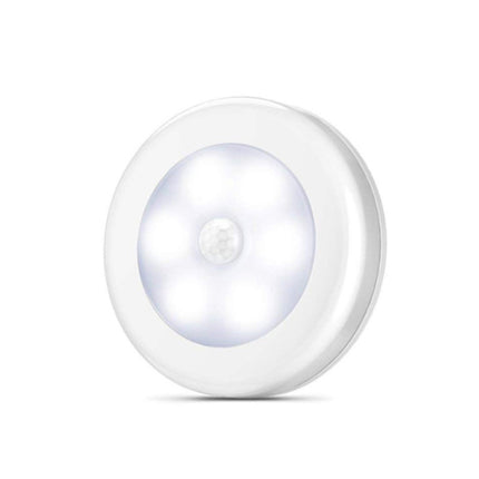 6 LED Home Wardrobe Smart Human Body Sensor Light, Light color: White Light (White)-garmade.com