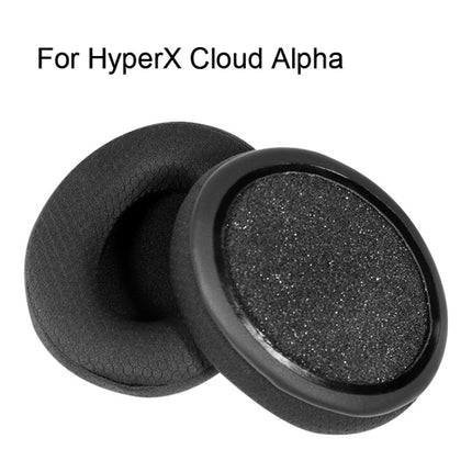 2 PCS Headset Accessories Mesh Earmuffs For HyperX Cloud Alpha-garmade.com