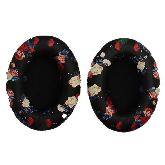 2 PCS Headset Sponge Cover For BOSE QC15 / QC3 / QC2 / QC25 / AE2 / AE2i(Print Color + Black)-garmade.com
