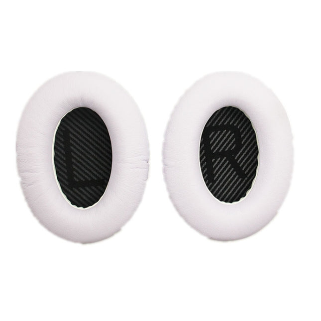 2 PCS Headset Sponge Cover For BOSE QC15 / QC3 / QC2 / QC25 / AE2 / AE2i(White + Black LR)-garmade.com