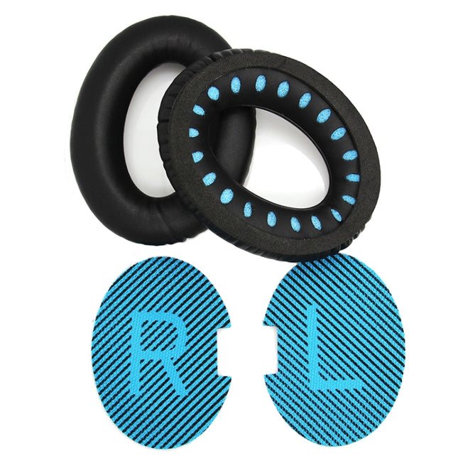 2 PCS Headset Sponge Cover Earmuffs With Cotton Pad For Bose QC2 / QC15 / AE2-garmade.com