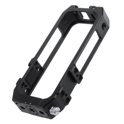 KF42730 For Insta360 One X-2 Metal Camera Vertical Cage Protection Frame with Cold Shoe-garmade.com