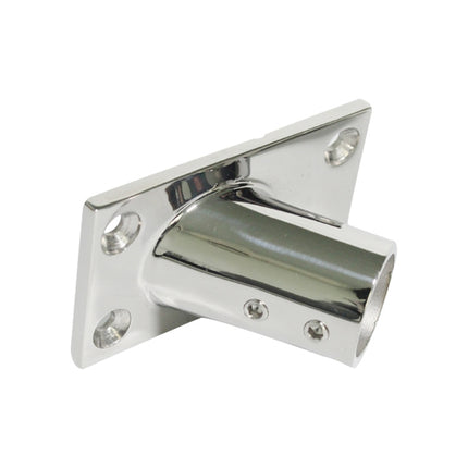 Thicken 316 Stainless Steel 60-Degree Square Tube Base Marine Boat Hardwares, Specifications: 25mm-garmade.com