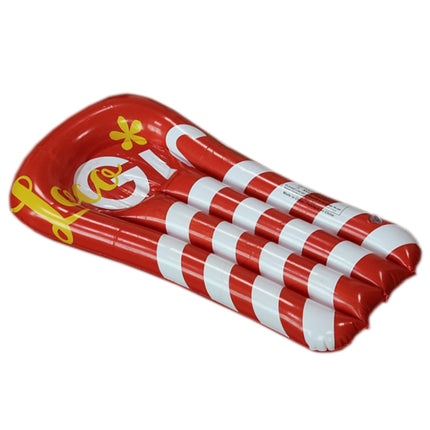 Children Water Inflatable Floating Row Surfboard, Size: 114 x 60cm(Red Flower)-garmade.com