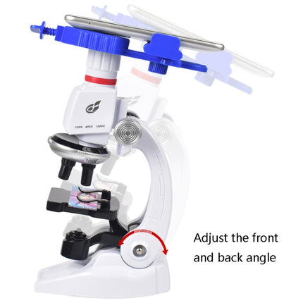 Students Scientific Experimental Equipment Biological Microscope, Style: C2155-garmade.com