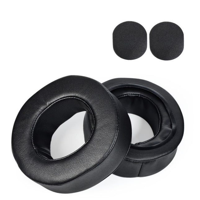2 PCS Earmuffs Sponge Cover For Sony MDR-DS7500 / RF7500, Style: Thickened Protein Skin With Cotton Pads-garmade.com