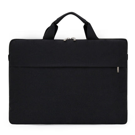 Portable Notebook Bag Multifunctional Waterproof and Wear-Resistant Single Shoulder Computer Bag, Size: 13 inch(Black)-garmade.com