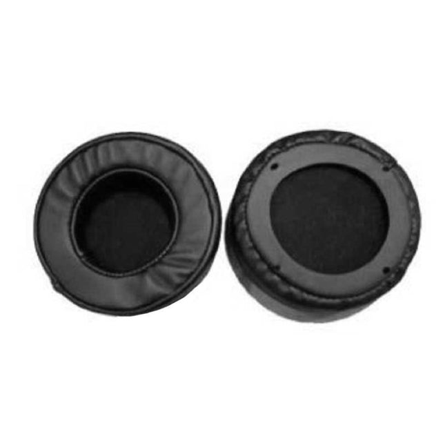 2 PCS For ZIDLI ZH17 Thickened Sponge Headset Cover(Black)-garmade.com