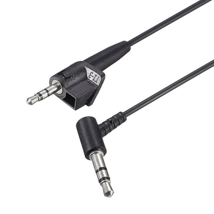 2 PCS 3.5mm to 2.5 mm Replacement Audio Cable with Mic For Bose AE2 / AE2i Length: 1.5m-garmade.com