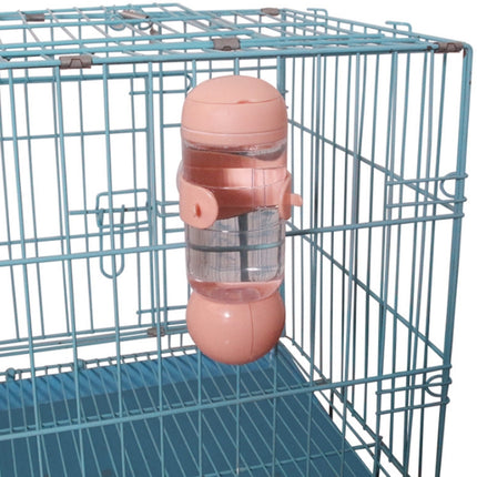 Pet Waterer Hanging Type Pet Water Cup, Specification: 350ml (Pink)-garmade.com