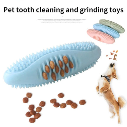 Dogs Chew And Bite Teeth Sticks Pet Interactive Training Toy Tooth Cleaning Toy(Green)-garmade.com
