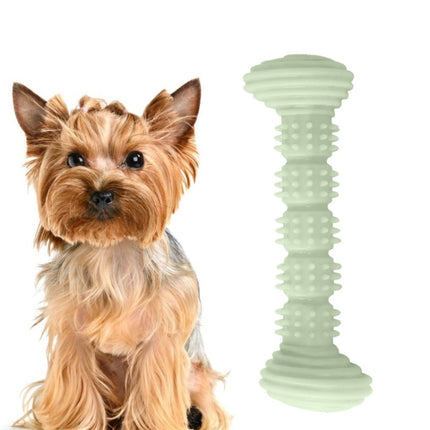 Pet TPR Molar Toy Chew Dog Toothbrush Toy Clean Teeth Molar Tease Dog Stick(Green)-garmade.com