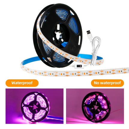 2m Waterproof LED Planting Filling Light Belt USB Hand Scan Dimming Full Spectrum Indoor Plant Lamp-garmade.com