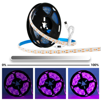 1m Non-waterproof LED Planting Filling Light Belt USB Hand Scan Dimming Full Spectrum Indoor Plant Lamp-garmade.com