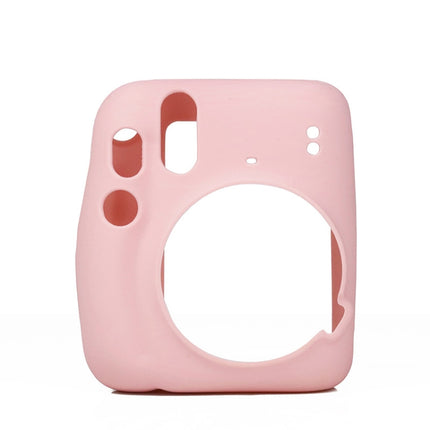 Camera Jelly Color Silicone Protective Cover For Fujifilm Instax mini 11(Pink)-garmade.com