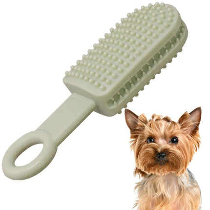 2 PCS TPR Dog Toy Molar Stick Bite-Resistant Cleaning Teeth Dog Chewing Interactive Anti-Boring Toy(Green)-garmade.com