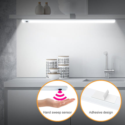 30cm LED Induction Cabinet Lamp USB Smart Sensing Light Strip(Warm White)-garmade.com