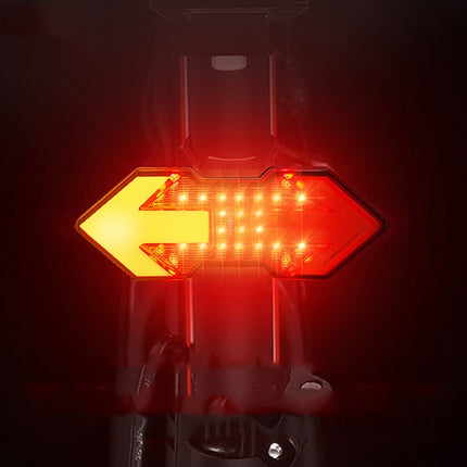 WEST BIKING YP0701299 Bicycle Remote Control Tail Light Night Riding Warning Light(Remote Taillight)-garmade.com
