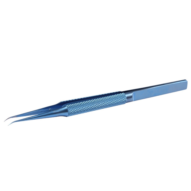Kaisi Titanium Alloy Tweezers Repair Fingerprint Fly Line Phone Motherboard Precise Antimagnetic Electronics Tweezers(Curved BT-15)-garmade.com