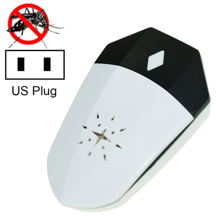 Indoor Ultrasonic Electronic Insect Repellent, Product specifications: US Plug(White + Blue)-garmade.com
