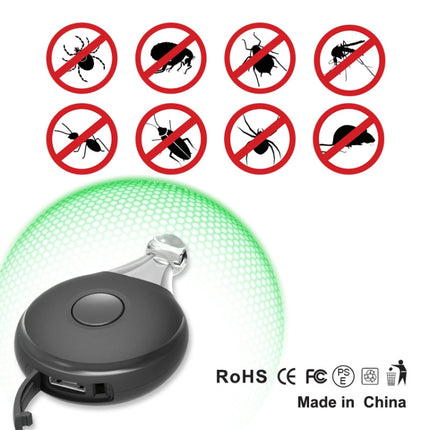 Outdoor Portable Ultrasonic Insect Repellent Pet Multifunctional Repellent(White)-garmade.com