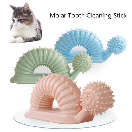 BG-5007 Pet Training Interactive Chewing Toy Toothbrush Bite Resistant Dog Chewing Molar Tooth Cleaning Stick(Pink)-garmade.com