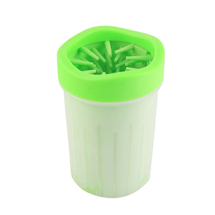 BG-W076 Cat And Dog Foot Washing Cup Outdoor Portable Pet Silicone Foot Washing Device, Specification: Large Green-garmade.com