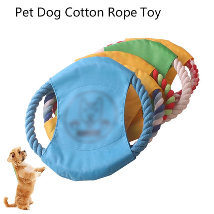 5 PCS BG-W253H Pet Dog Canvas Bite Resistant Cotton Rope Pet Training Toy Color Random Delivery(18-20cm)-garmade.com