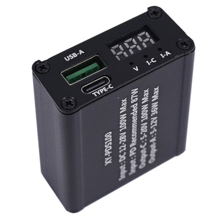 PDS100 QC4.0 PD3.0 Type-C DC 12-28V 100W Step Down Mobile Phone Quick Charger Module for Huawei SCP/FCP iOS PD-garmade.com