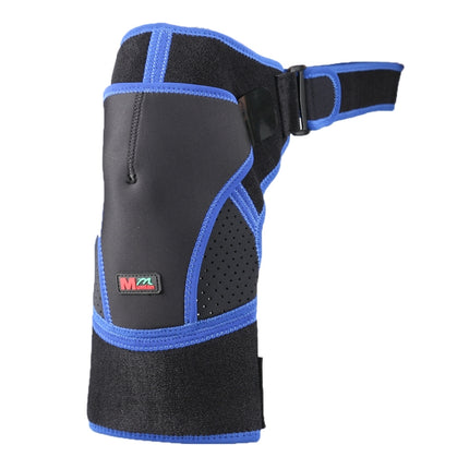 G06 Four-Direction Adjustable Pressure And Breathable Shoulder Pad Sports Protective Gear，Style: Ordinary Version M (Black Blue)-garmade.com