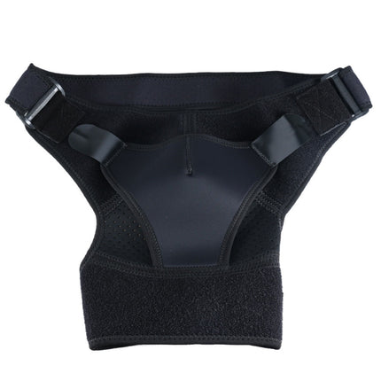 G06 Four-Direction Adjustable Pressure And Breathable Shoulder Pad Sports Protective Gear，Style: Ordinary Version L(Black）-garmade.com