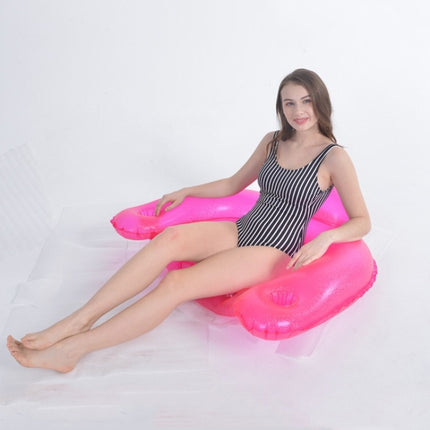 Water Sofa Bed Inflatable Floating Bed Water Recliner,Size: 128 x 84cm (Flash Water Sofa)-garmade.com