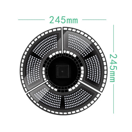 Plant Lamp LED Red Blue Spectrum Plant Growth Lamp, Power: E27 288 Beads-garmade.com