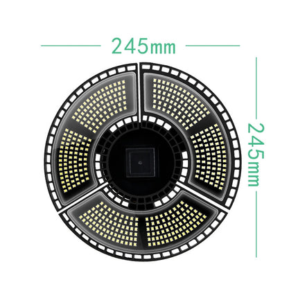 LED Plant Light Full Spectroscopy Natural White Light Waterproof Folding Fill Light, Power: E27 360 Beads-garmade.com