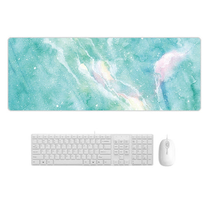 300x800x3mm Marbling Wear-Resistant Rubber Mouse Pad(Cool Marble)-garmade.com